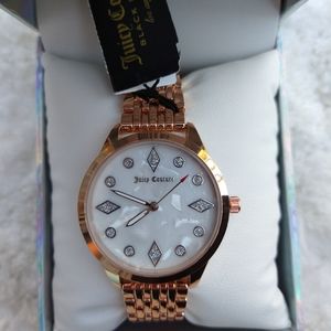 Juicy Couture Black Label Rose Gold Watch